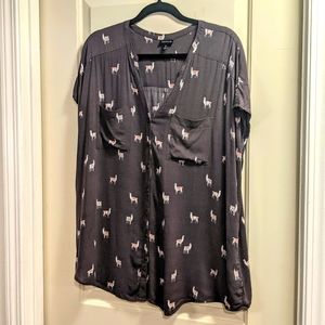 Torrid Llama Top Size 2